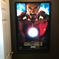 3-Pack "World Famous" 27x40 LED Glowbox Light Box Poster Frames
