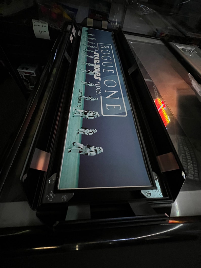 2-PACK MYLAR 5x25 Glowbox "World Famous" LED Poster Frames - Made in the USA